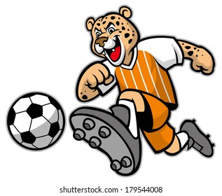 leopard football mascot