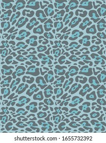 Leopard fur, animal print, seamless  pattern