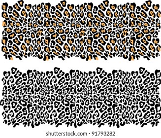 Leopard fur - vector background