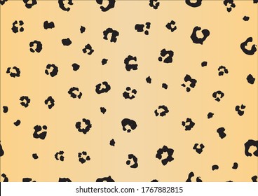 Leopard Gradient Jaguar Dog. Cheetah Seamless Leather Background. Leo Animal Stain. Metallic Vector Print. Cheetah Seamless Pattern. Golden Animal Skin. Orange Cheetah Fabric Spot. Leopard Animal Fur