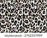 leopard hand drawn design vector design