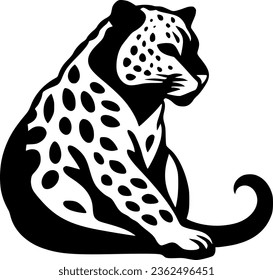 Leopard - High Quality Vector Logo - Vector illustration ideal for T-shirt graphic