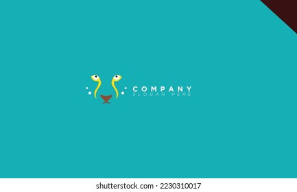 leopard icon for business and branding monogram 