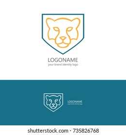 leopard icon logo