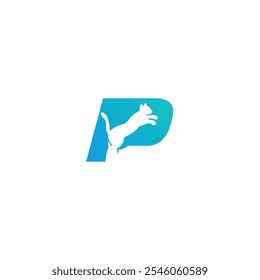 Tecnología de diseño de logotipo de icono de leopardo