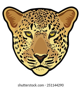 LEOPARD ILLUSTRATION VECTOR