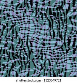 Leopard, jaguar, animal fur on camouflage pattern,