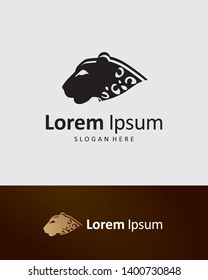 Leopard, Jaguar, head - logo design