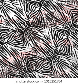 Leopard and jaguar pattern, animal fur