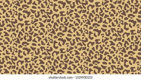 Leopard or jaguar print seamless pattern, textured fashion print, abstract safari background for fabric, textile. Effect of big tropical wild cat fur, spots stylized. Wild cat animal print, safari
