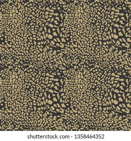 Leopard or jaguar seamless pattern. 