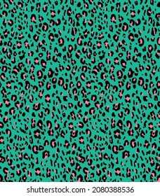 Leopard leather beautiful pattern animal wild life leather seamless design