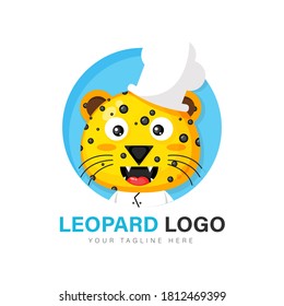 Leopard logo design perfect for business, products, brands etc.