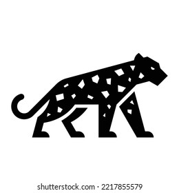 Leopard Logo. Icon design. Template elements