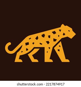 Leopard Logo. Icon design. Template elements