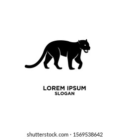 leopard logo icon design vector illustration