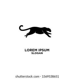 leopard logo icon design vector illustration