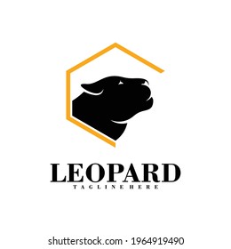 Leopard logo vector design template. Creative design