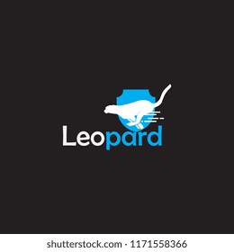 Leopard logo. Vector format, available for editing. Full-color version. 
