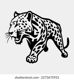 leopard logo vector illustration design