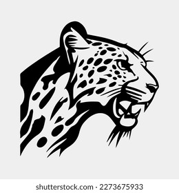 leopard logo vector illustration design