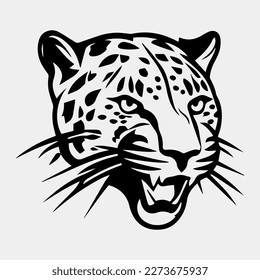 leopard logo vector illustration design