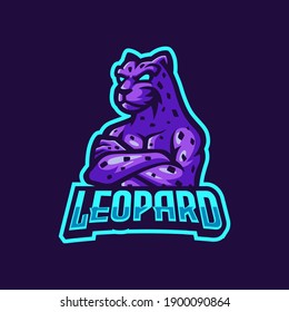 Leopard Mascot Logo Gaming Temolate