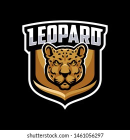 Leopard Mascot Logo Sport Vector