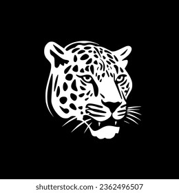 Leopard | Minimalist and Simple Silhouette - Vector illustration