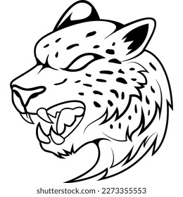leopard modern icon for ui,ux,website,app,mobile,web,presentaion,flyer,brochure