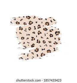 Leopardenfarbe. Vektortiermuster. Splodge zum Verkauf, Design, Hintergrund. Wilde Hautstruktur. Vektorgrafik 