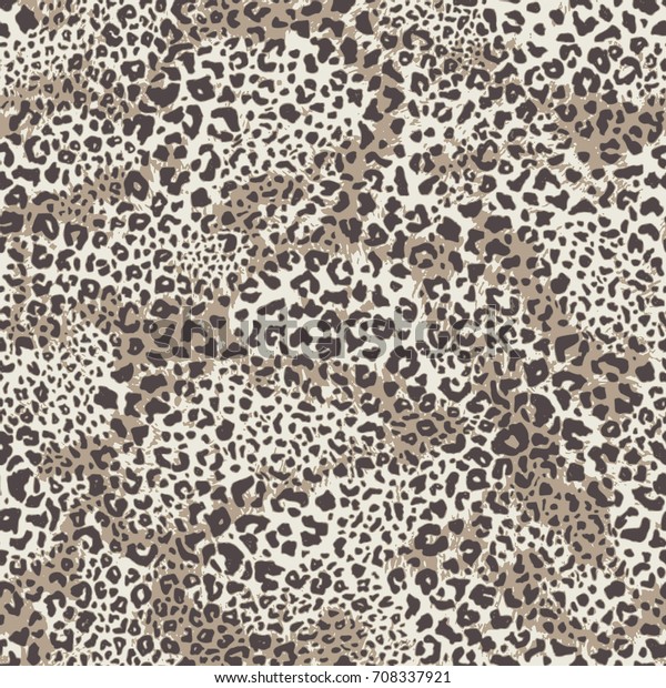 Leopard Pattern Stock Vector (Royalty Free) 708337921 | Shutterstock