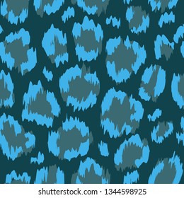Leopard pattern. Animal seamless print.