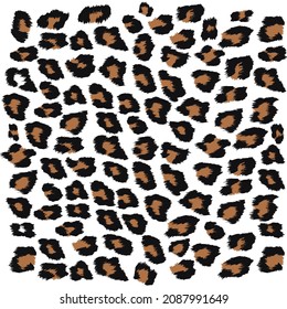 Leopard Pattern Background Vector,leopard pattern design