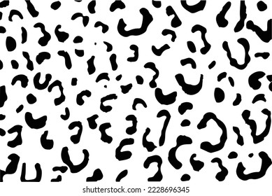 Leopard Pattern Design Illustration Vector