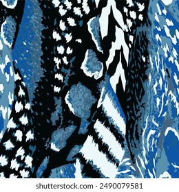 Diseño de patrón de leopardo. Diseño de patrón de impresión Leopard sin costura, Vector, ilustración, fondo. Diseño de piel de animal, ilustración para Web, moda, textil, estampado y diseño de superficie 