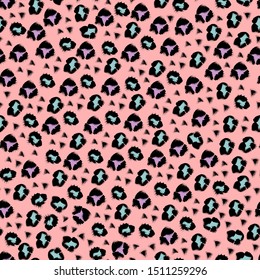 Leopard pattern design seamless pattern. textile graphic design. Wallpaper, wrapping paper.