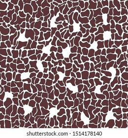 Leopard pattern design, seamless vector illustration background