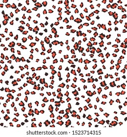 Leopard pattern design, seamless vector illustration background Camouflage pattern vector illustration