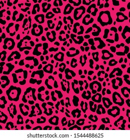 Leopard pattern design, seamless vector illustration background