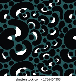 Leopard pattern design, vector background