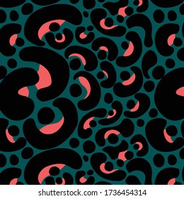 Leopard pattern design, vector background