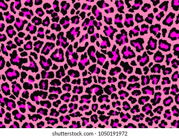 Leopard pattern design, vector illustration background