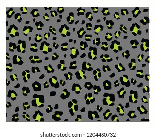 Leopard pattern design, vector illustration background