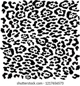 Leopard pattern design, vector illustration background. Animal design. Brown, orange, yellow