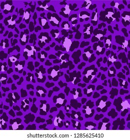 Leopard pattern design, vector illustration background. Animal design. Brown, orange, yellow, red, black, purple, pink, 
