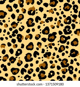 Leopard pattern design, vector illustration background vector jaguar skin pattern animal skin