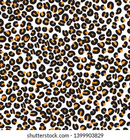Leopard pattern design, vector illustration background