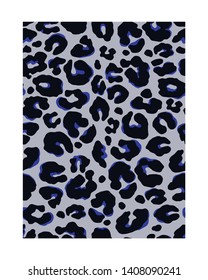 Leopard pattern design, vector illustration background