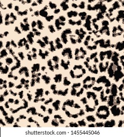 Leopard pattern design, vector illustration background
